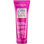 L'Oreal Paris Sulfate Free Iron Sleek Smoothing Conditioner, Frizz Control and Humidity-Resistant Formula with Alpha-Acids for Frizzy Hair, EverPure Hair Care, 6.8 Fl Oz