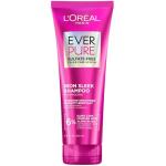 L'Oreal Paris Sulfate Free Iron Sleek Smoothing Shampoo, Frizz Control and Humidity-Resistant Formula with Alpha-Acids for Frizzy Hair, EverPure Hair Care, 6.8 Fl Oz