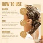 INFINA ESSENTIALS Shea Butter Shampoo & Conditioner Set | 16 fl oz Each | with Batana Oil & Argan Oil | Moisturizing, Strengthening & Frizz Control Formula | Supports Hair Growth & Adds Thickness