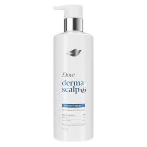 Dove Derma Scalp Shampoo 1 ct Dandruff Relief for Boosting Resilience & Removing Flakes, with Salicylic Acid, 16 oz