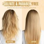 INFINA ESSENTIALS Shea Butter Shampoo & Conditioner Set | 16 fl oz Each | with Batana Oil & Argan Oil | Moisturizing, Strengthening & Frizz Control Formula | Supports Hair Growth & Adds Thickness