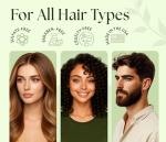 SOULSPA PURE Biotin Shampoo and Conditioner Set for Men & Women | 16 fl oz Each | with Rosemary & Mint | Sulfate Free Hydrating & Strengthening Hair Care for Thinning, Color-Treated & Dry Hair