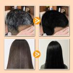 CSFDXD Natural Hair Color Dye Shampoo, Covers Gray Hair Fast with Long-Lasting Color, Plant-Based Formula Repairs Damaged Hair, Gentle on Scalp for At-Home Use, Men & Women(Black 16.90 Fl Oz/500ML)