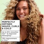 Garnier Fructis Curl Nourish Air Dry Cream XL Leave In Conditioner, Curl Defining Cream with Moisture and Frizz Control For All Curly Hair Types, Made with Vegan Protein & Coconut Oil, 16.9 Fl Oz
