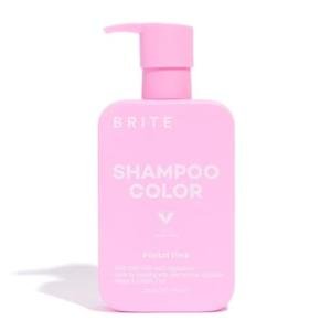 Brite Vegan Shampoo Color | Adds a Pop of Color to Light Blonde or Grey Hair | Nourishing Formula that Gently Tones, Cleanses & Conditions (10 Fl Oz)