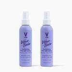 V&Co. Beauty Wave Babe Texturizing Pink Salt Spray (2 Pack), Beach Wave Spray for Wavy Hair with Himalayan Pink Salt & Peptides, Texturizing & Volumizing Mist for Soft, Touchable Waves, 6 oz