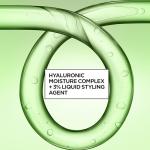 Garnier Fructis Flexi Hold Curls Moisturizing Gel, Curl Hair Styling Gel with Hyaluronic Moisture Complex, Provides Up to 100HRs of Moisture & Definition For All Curl Types, 12.5 Fl Oz