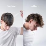 NOUN Naturals Glacial Clay Hair Texture Powder, Instant Volume, Long Lasting Hold, Matte Finish Styling Powder, Natural Look Texture, Oil Absorption, Scalp Health Support