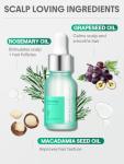 SHEGLAM Hair & Scalp Oil - 0.5 fl oz, Hydrating Serum, Macadamia & Grapeseed Oils, Soothes Dry Scalp, Balances Sebum, Adds Shine, For Sensitive Scalp & Dandruff (Rosemary)