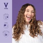 V&Co. Beauty Wave Babe Texturizing Pink Salt Spray (2 Pack), Beach Wave Spray for Wavy Hair with Himalayan Pink Salt & Peptides, Texturizing & Volumizing Mist for Soft, Touchable Waves, 6 oz