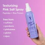 V&Co. Beauty Wave Babe Texturizing Pink Salt Spray (2 Pack), Beach Wave Spray for Wavy Hair with Himalayan Pink Salt & Peptides, Texturizing & Volumizing Mist for Soft, Touchable Waves, 6 oz