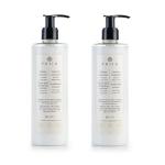 Prija Protective Hair Conditioner with Green Walnut Extract for All Hair Types, Conditions and Nourishes Hair and Protects from External Aggressors with Dispensing Pump 2 x 12.85 Fl. Oz