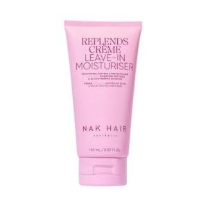 NAK Signature Replends Creme 150ml - Leave-In Hair Moisturizer Cream - Detangles, Protects & Repairs Dry & Damaged Hair with Peptides, Aloe Vera & Baobab - Vegan & Cruelty-Free