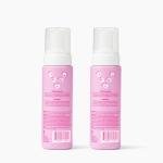 V&Co. Beauty Curly Pop Curl Defining Mousse (2 Pack) – Curl Mousse for Curly Hair, Anti Frizz & Moisturizing Hair Care with Peptides & Jojoba Oil, 6 oz