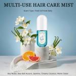 Hair & Body Perfume Mist for Women Long-Lasting - Sea Salt Jasmine Scent | Deodorizing, Portable Spray - Moisturizing & Hydrating Fragrance with Frizz Control & Shine Enhancement, Alcohol-Free, 1.4 oz