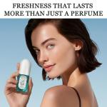 Hair & Body Perfume Mist for Women Long-Lasting - Sea Salt Jasmine Scent | Deodorizing, Portable Spray - Moisturizing & Hydrating Fragrance with Frizz Control & Shine Enhancement, Alcohol-Free, 1.4 oz