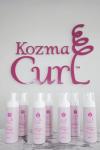 Kozma Curl Volume Moisture Mousse 200 ml | Lightweight Leave-In Curl Foam for Curly Hair | Hydrating Volumizing Styling Mousse with Aloe Vera Linden Bud Rice Protein | Medium Hold