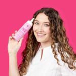 V&Co. Beauty Curly Pop Curl Defining Mousse (2 Pack) – Curl Mousse for Curly Hair, Anti Frizz & Moisturizing Hair Care with Peptides & Jojoba Oil, 6 oz