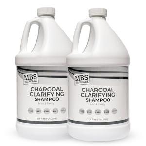 Charcoal Clarifying Shampoo, Gallon (Duo Pack) - Deep Cleansing, Purifying & Gentle Formula for Scalp & Hair Care. Color Safe, Gluten-Free, Daily Purifying Shampoo for Healthy Hair
