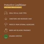 Prija Protective Hair Conditioner with Green Walnut Extract for All Hair Types, Conditions and Nourishes Hair and Protects from External Aggressors with Dispensing Pump 5 x 12.85 Fl. Oz