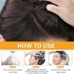 TYAYW Gray Hair Reverse Bar Shampoo, Black Soap for Grey Hair Beard With Natural Ingredients, Mane Grey Hair Reverse Bar Soap-Deep Cleaning & Moisturizing, Hair Darkening Shampoo for Men & Women 2PCS