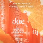 DAE Hair Dream Veil Hair + Body Fragrance Mist Signature Citrus Scent (2.7 oz)