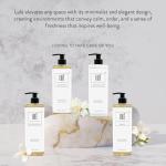 Lulë, Hair Shampoo for Men and Women, Shampoo Dispenser, Revitalizing, Cleans and Revitalizes, Fresh and Citrus Scent of Orange Blossom, Natural Formula, Ideal for Homes and Hotels, 480 ml