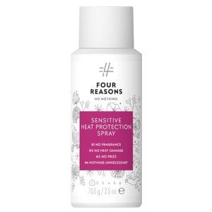 No nothing Sensitive Heat Protection Spray for Hair - Heat Protectant Spray for Women - Vegan, Unscented, Fragrance Free - Travel Size Frizz Control & Thermal Heat Protection