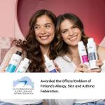 No nothing Sensitive Heat Protection Spray for Hair - Heat Protectant Spray for Women - Vegan, Unscented, Fragrance Free - Travel Size Frizz Control & Thermal Heat Protection