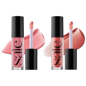 Saie Glossybounce Duo: Tinted Lip Oil & Gloss