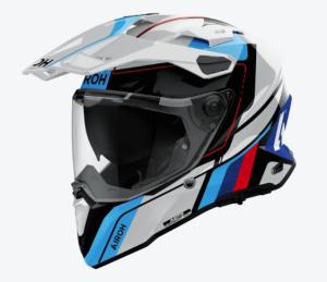 AIROH Commander 2 Gloss Helmet - White/Red