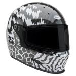 Bell Eliminator Carbon Helmet - Gloss Black/White