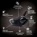 Midland BTR1 Bluetooth Motorcycle Headset – 2 Pack