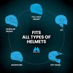 Midland BTR1 Bluetooth Motorcycle Headset – 2 Pack