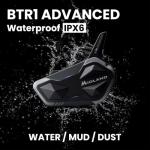 Midland BTR1 Bluetooth Motorcycle Headset – 2 Pack