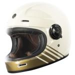 Torc T-1 Retro Full Face Helmet - Cream Medium