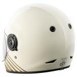 Torc T-1 Retro Full Face Helmet - Cream Medium