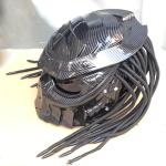 XINLIFE Predator Full Face Motorcycle Helmet with LED