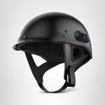 SENA Cavalry Matte Black Half Motorcycle Helmet