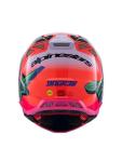 Alpinestars S-M10 Deegan Helmet - Orange/Purple/Pink