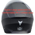 Vega Superdome Matte Black Modular Helmet, 6X-Large