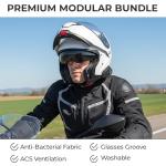 HJC C-91 Modular Bluetooth Helmet - Flat Black