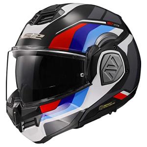 LS2 Advant Modular Helmet - Sport Gloss Black/Blue/Red
