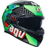AGV K3 Kamaleon Black/Red Motorcycle Helmet