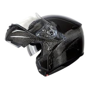 Carbon Fiber Modular Full Face Motorcycle Helmet
