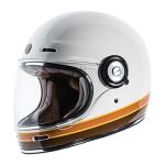 TORC T102ISO21 Gloss White Full-Face Motorcycle Helmet
