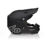 6D ATR-1 Matte Black Motorcycle Helmet - X-Small