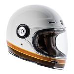 TORC T102ISO21 Gloss White Full-Face Motorcycle Helmet
