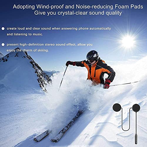Wireless Motorcycle Helmet Headset with High Sound Quality