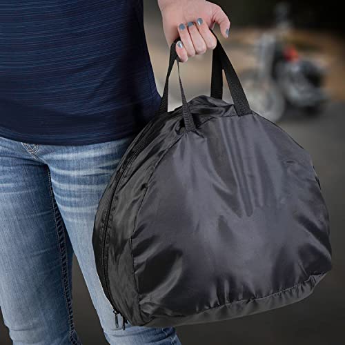 Raider Deluxe Black Nylon Motorcycle Helmet Bag